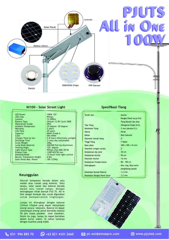 pjuts all in one 100w