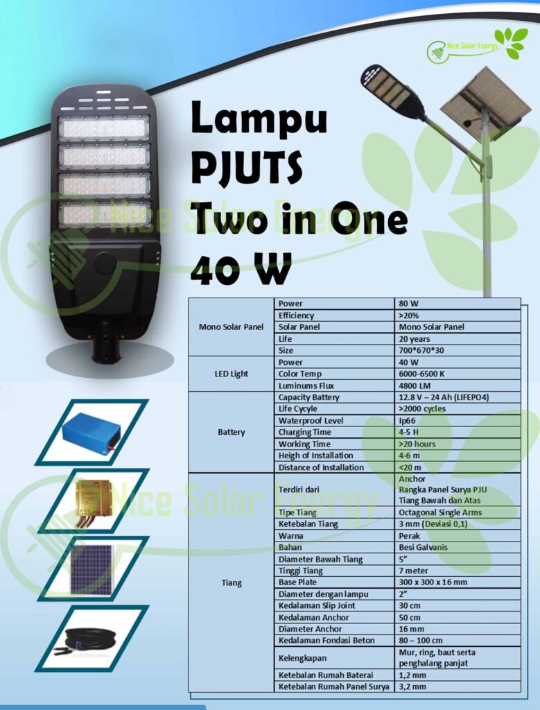 two in one 40 w (4 garis)