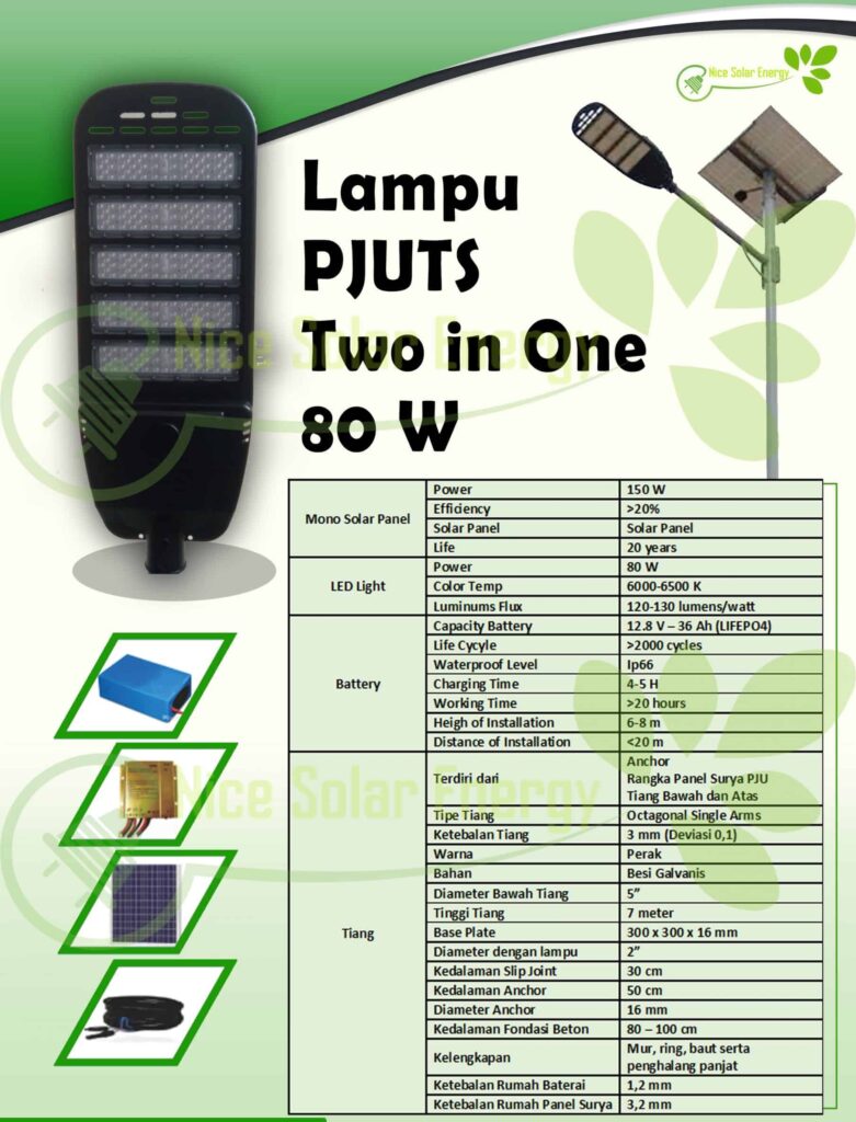 two in one 80 w (5 garis)